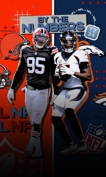 By The Numbers: Broncos-Browns